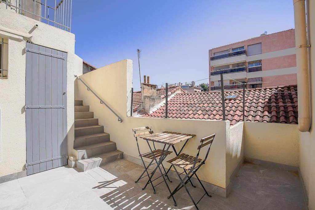 Endoume, Charmant T2 Au Calme, Terrasse, 13007 Марсель Экстерьер фото